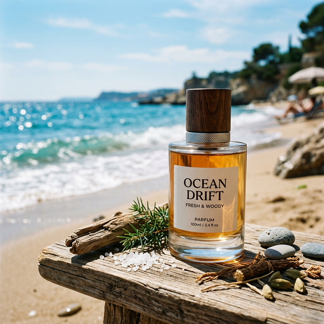 Summer and Ocean Lifestyle Vibe with Cologne