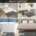 1pc Cobblestone Embossed Bathroom Bath Mat, Memory Foam Pad, Washable Bath Rugs, Rapid Water Absorbent, Non-Slip, Washable, Thick, Soft And Comfortable Carpet For Shower Room