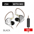 KZ-Écouteurs intra-auriculaires ZSX 1esse 5BA hybrides