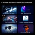 Thunderbird Air AR 1S 140-inch HD 3D Glasses Game Viewing Display Head Mobile Phone Computer Projection Screen AR Glasses