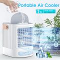 Mini climatiseur portable refroidisseur d'eau par évaporation climatiseur maison ventilateur humidificateur pour voiture et camping