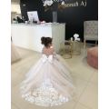 Lovely Kids Flower Girl Dresses For Wedding Long Sleeves
