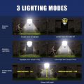 3Modes Multi-angle Lighting Remote Control Solar Powered