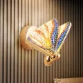 Christmas Home Decoration Wall Lights Nordic LED Butterfly Wall Lamp Modern Indoor Lighting Bedroom Wall Lights for Home