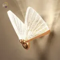 Christmas Home Decoration Wall Lights Nordic LED Butterfly Wall Lamp Modern Indoor Lighting Bedroom Wall Lights for Home