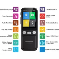 T16 Portable Instant Voice Photo Translator Travel