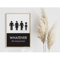 Unisex Bathroom Sign, Funny Bathroom Print, Unisex Bathroom, Family Bathroom, Transgendered BathroomUnisex Bathroom Sign, Funny Bathroom Print, Unisex Bathroom, Family Bathroom, Transgendered Bathroom