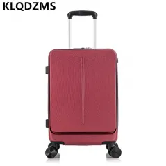 KLQDZMS – bagage à main unisexe 20 "24" pouces, de haute qualité, nouvelle valise à roulettes universelle silencieuse de grande capacité