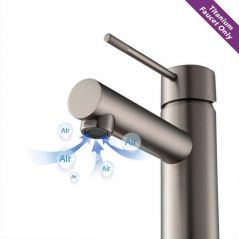 Luxury Solid Brass Single Hole Bathroom Faucet