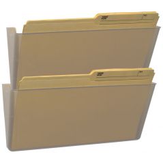 Storex Wall Files Legal, Pack of 2 Clear
