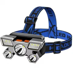 LED Headlights, USB Rechargeable Waterproof LED Headlamp For Outdoor Camping Adventure