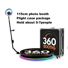 Automatic Spin 360 Photo Booth Video Machine Selfie 360 Degree Photobooth