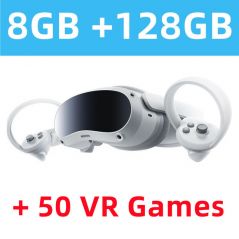 New 3D 8K Pico 4 VR Streaming Game Glasses Advanced All In One Virtual Reality Headset Display 55 Freely Popular Games 256GB