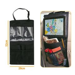 1PC Car Back Seat Storage Bag Organizer with Tablet Holder