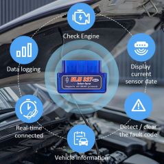 Automotive Fault Detector Universal Vehicle Fuel Consumption Diagnosis And Detection Driving Decoder Obd On Board Box
