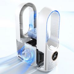 Bladeless-Fan-Portable-Air-Conditioner-LED-Display-Desktop-Fanless-Blade-Cooler-Cooling-Fan-Tower-Air-Cooler