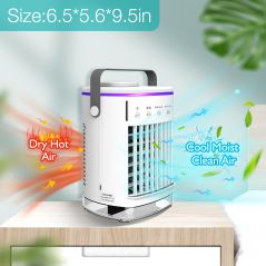 Portable Air Conditioner Home Use Mini Air Cooler Portable Air Conditioning for Office 4 Gear Speed Air Cooling Fan Humidifier