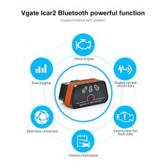 Vgate iCar2 ELM327 obd 2 Bluetooth scanner elm 327 V2.1 obd2 wifi auto diagnostic tool for android/PC/IOS code reader car repair