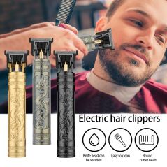 Vintage T9 Electric Hair Cutting Machine Hair Clipper Professional Men Shaver
