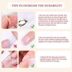 Solid Tips Gel Nail Polish Easy Stick Adhesive