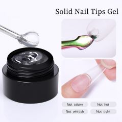 Solid Tips Gel Nail Polish Easy Stick Adhesive