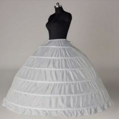 Commerce extérieur six robe de mariée en acier, support de jupe