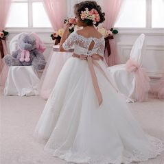 Gorgeous Lace Wedding Flower Girl Dresses