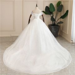 Luxury Sequins Wedding Dress Classic