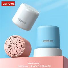 D'origine Lenovo L01 Mini Sans Fil Bluetooth 5.0 Haut Parleur TWS Connexion Extérieure avec Lanière Portable Sound Box
