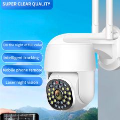 2.4G Home Camcorder Two way Intercom 1080P HD Outdoor Wifi Monitor Cam 360 Degree