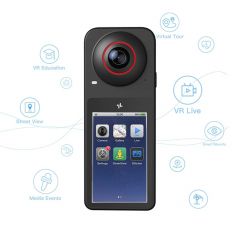 AI 360 ° Camera, 5.7K, Anti-Shake, Waterproof