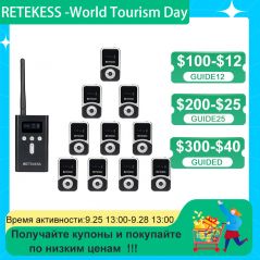 Retekess T130S système de Guide touristique sans filRetekess T130S système de Guide touristique sans fil