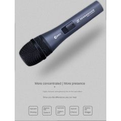 Microphone filaire pour karaoké à domicile, E845s, clarté linguistique dynamique