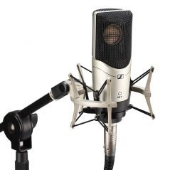 Sennheiser-Microphone professionnel à condensateur MK4,