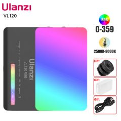 VIJIM Ulanzi VL120 Full Color RGB Video Light 2500K-9000K