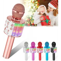Microphone de karaoké pour enfants chantant