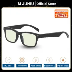Lunettes intelligentes sans fil Bluetooth 5.0, lunettes de soleil d'extérieur