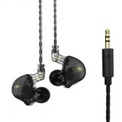 QKZ ZXT EDX Earphones 1 Dynamic HIFI Bass Earbuds