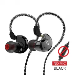 TRN V80 2BA+2DD Hybrid Metal In Ear Earphone HIFI DJ