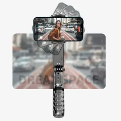 Wireless Foldable Gimbal Stabilizer Selfie Stick