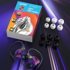 QKZ ZXT EDX Earphones 1 Dynamic HIFI Bass Earbuds