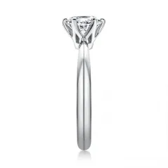 IOGOU Ring Woman Trends 2023 1 Carat Mosanite Solitaire