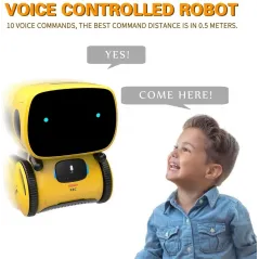 Robots intelligents de danse à commande vocale