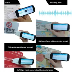 Smart Portable Smart Voice 112 Languages Scanner