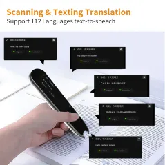 Smart Voice Scan Translator Pen Traducteur de langue en temps réel