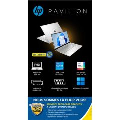 HP Pavilion 15-eg1010ca ordinateur portable, 15,6" FHD, Intel Core i5