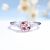 Kuololit Cushion Tanzanite Gemstone Ring for Women