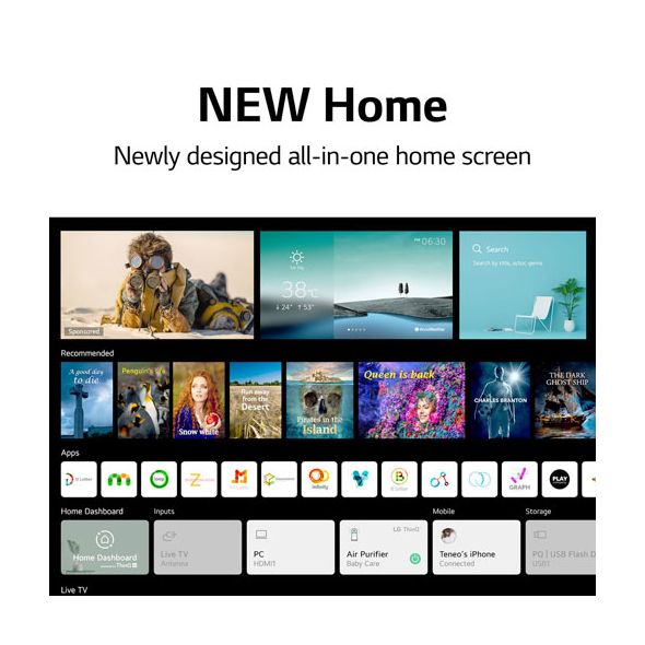 LG 65 4K UHD HDR OLED webOS Smart TV (OLED65C1AUB) - 2021