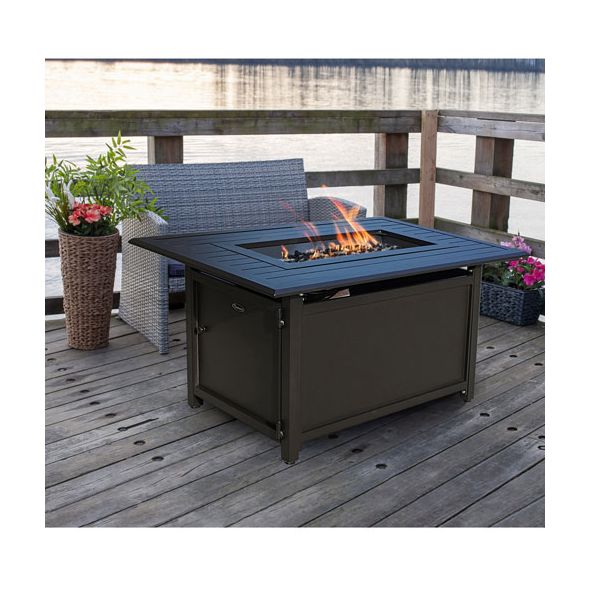 Paramount Gale Propane/Natural Gas Fire Pit Table - 50,000 BTU - Bronze