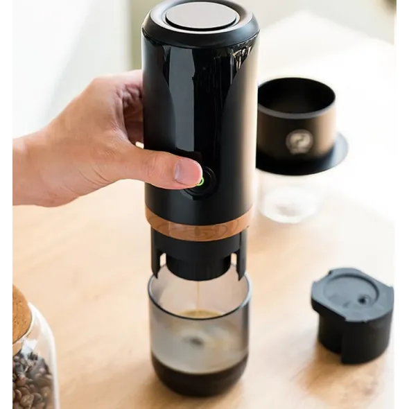 portable capsule/coffee powder coffee maker